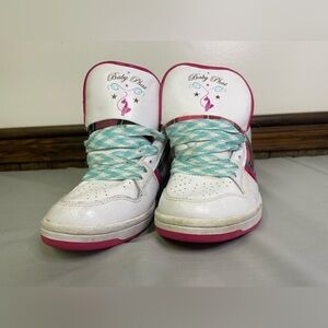 Baby Phat Pure Cat High Top Shoes Skate Sneakers Women's Sz US 8.5/ EUR 39.5 Y2K
